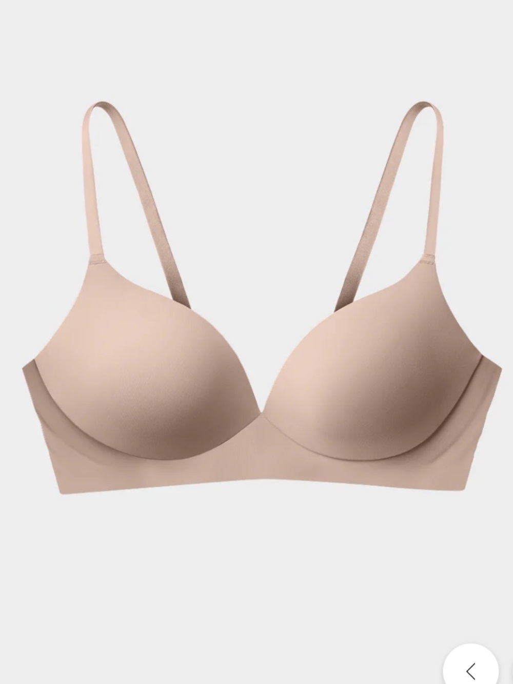 Eby Pain Free T-Shirt Bra Wireless Nude Size Medium NEW with Tags